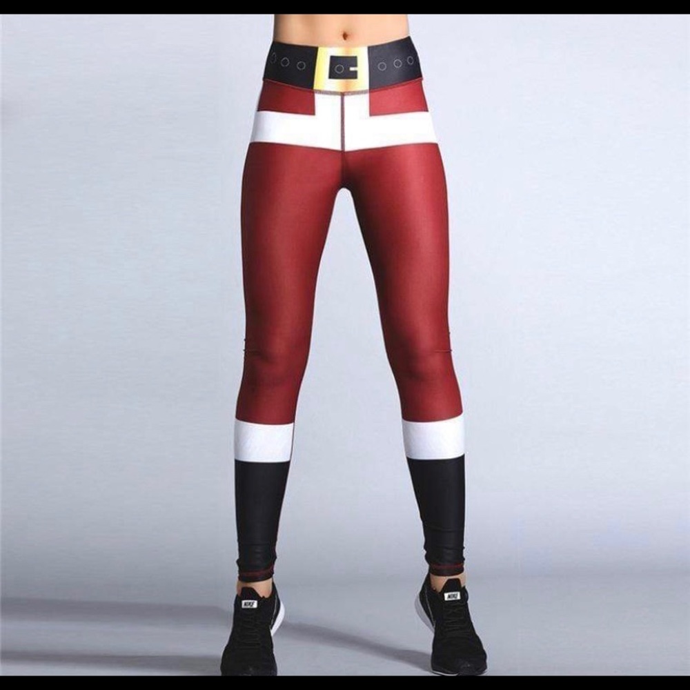 New Christmas Leggings SANTA